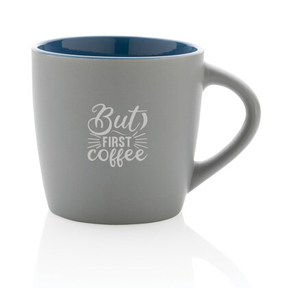 Ceramic mug with coloured inner 300ml