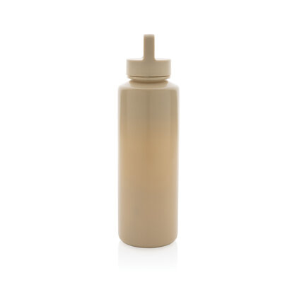 RCS certified recycled PP water bottle with handle