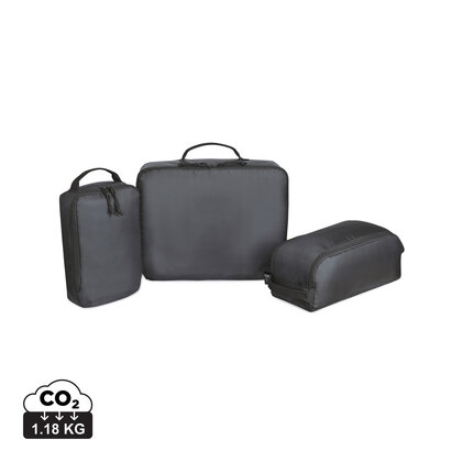 Renew AWARE&trade; rPET 3 Piece Packing Cube Set