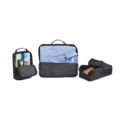 Renew AWARE&trade; rPET 3 Piece Packing Cube Set