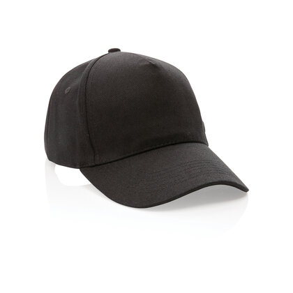 Impact 5panel 280gr Recycled cotton cap with AWARE&trade; tracer