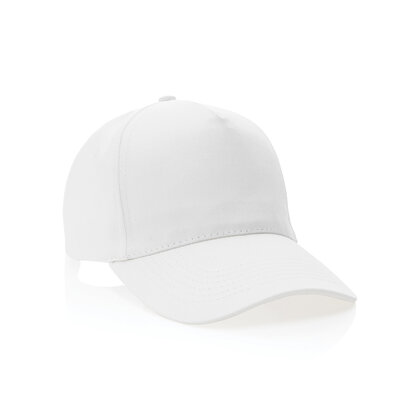 Impact 5panel 280gr Recycled cotton cap with AWARE&trade; tracer