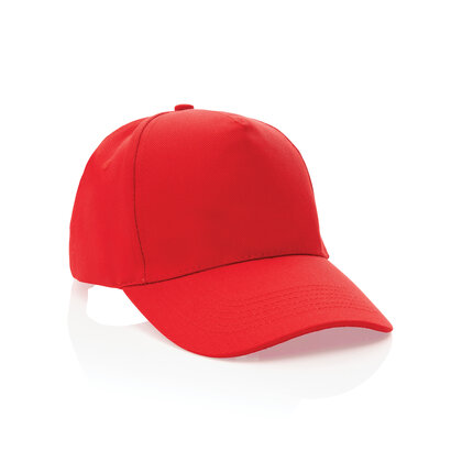 Impact 5panel 280gr Recycled cotton cap with AWARE&trade; tracer