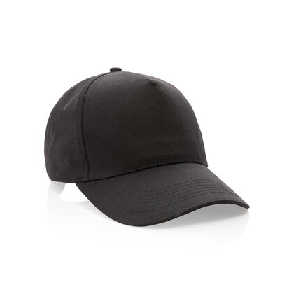 Impact 5 panel 190gr Recycled cotton cap with AWARE&trade; tracer