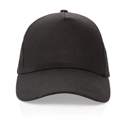 Impact 5 panel 190gr Recycled cotton cap with AWARE&trade; tracer