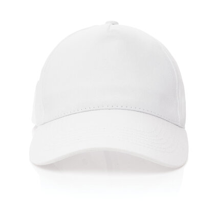 Impact 5 panel 190gr Recycled cotton cap with AWARE&trade; tracer