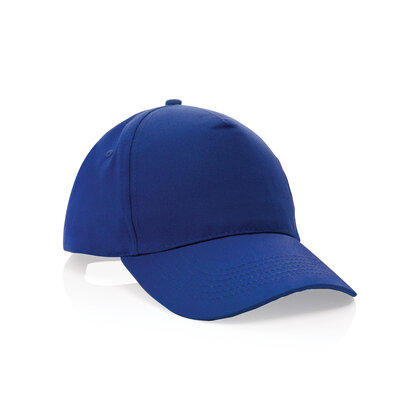 Impact 5 panel 190gr Recycled cotton cap with AWARE&trade; tracer