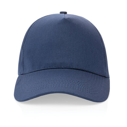 Impact 5 panel 190gr Recycled cotton cap with AWARE&trade; tracer