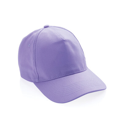 Impact 5panel 280gr Recycled cotton cap with AWARE&trade; tracer