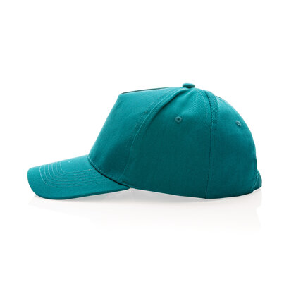 Impact 5panel 280gr Recycled cotton cap with AWARE&trade; tracer