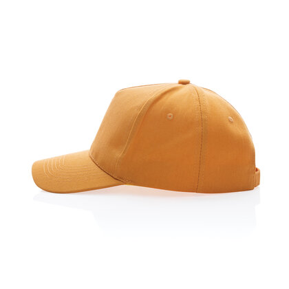 Impact 5panel 280gr Recycled cotton cap with AWARE&trade; tracer