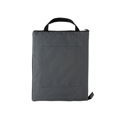 Impact Aware&trade; RPET foldable quilted picnic blanket