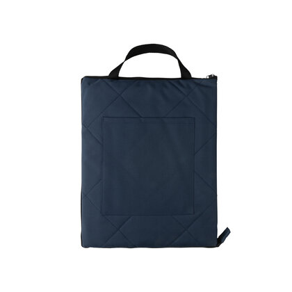 Impact Aware&trade; RPET foldable quilted picnic blanket
