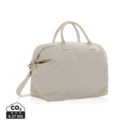Kezar AWARE&trade; 500 gsm recycled canvas deluxe weekend bag