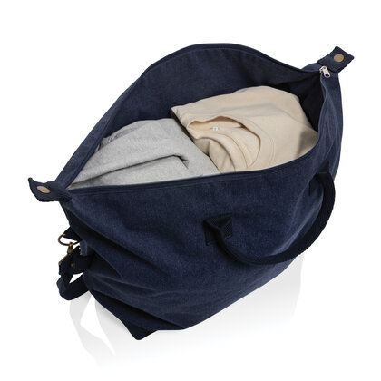 Kezar AWARE&trade; 500 gsm recycled canvas deluxe weekend bag