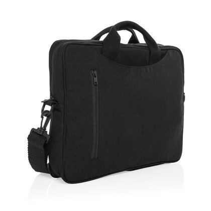 Laluka AWARE&trade; recycled cotton 15.4 inch laptop bag