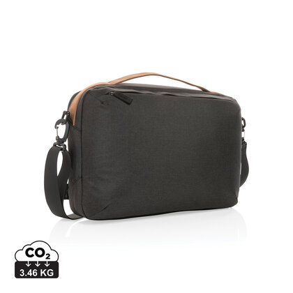 Impact AWARE&trade; 300D two tone deluxe 15.6" laptop bag