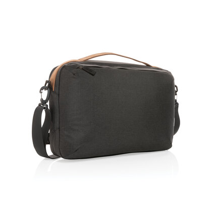 Impact AWARE&trade; 300D two tone deluxe 15.6" laptop bag