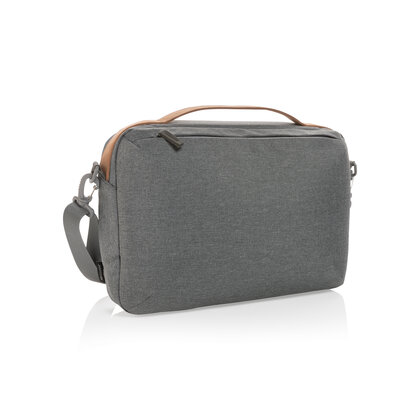 Impact AWARE&trade; 300D two tone deluxe 15.6" laptop bag