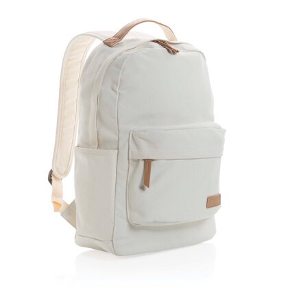 Impact AWARE&trade; 16 oz. recycled canvas backpack