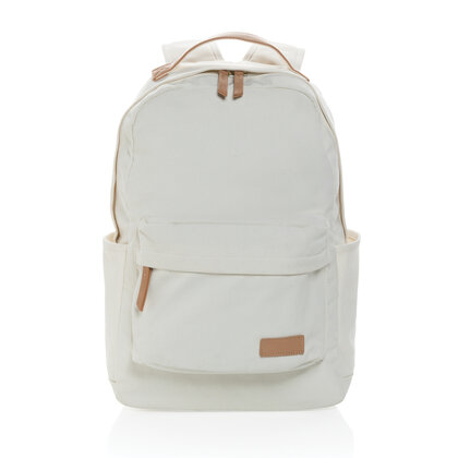 Impact AWARE&trade; 16 oz. recycled canvas backpack