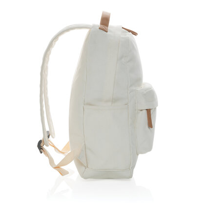 Impact AWARE&trade; 16 oz. recycled canvas backpack