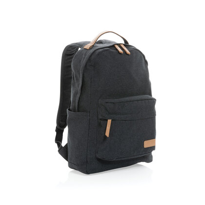 Impact AWARE&trade; 16 oz. recycled canvas backpack