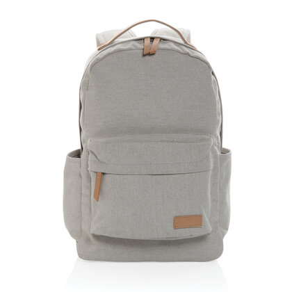 Impact AWARE&trade; 16 oz. recycled canvas backpack