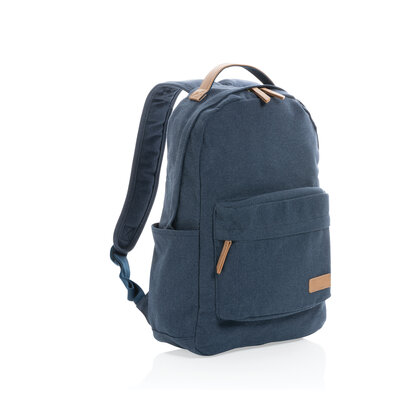 Impact AWARE&trade; 16 oz. recycled canvas backpack
