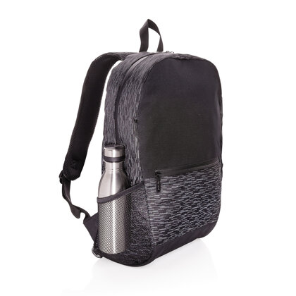 AWARE&trade; RPET Reflective laptop backpack