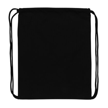 Impact AWARE&trade; recycled cotton drawstring backpack 145g