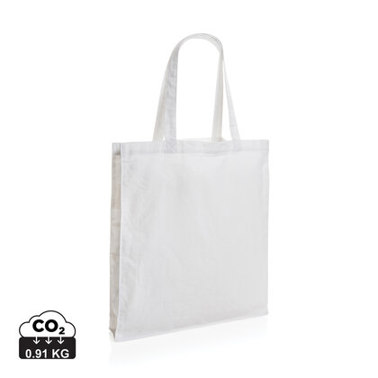 Impact AWARE&trade; Recycled cotton tote w/bottom 145g