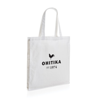 Impact AWARE&trade; Recycled cotton tote w/bottom 145g