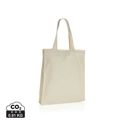 Impact AWARE&trade; Recycled cotton tote w/bottom 145g