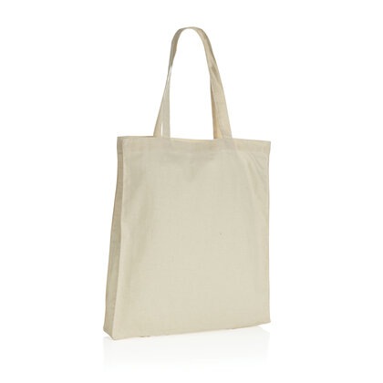 Impact AWARE&trade; Recycled cotton tote w/bottom 145g