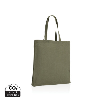 Impact AWARE&trade; Recycled cotton tote w/bottom 145g