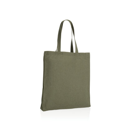 Impact AWARE&trade; Recycled cotton tote w/bottom 145g