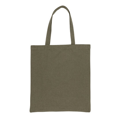 Impact AWARE&trade; Recycled cotton tote w/bottom 145g