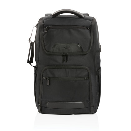 Swiss Peak AWARE&trade; RPET Voyager 15.6" laptop backpack