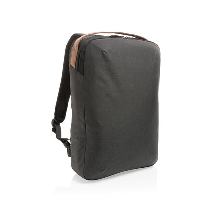 Impact AWARE&trade; 300D two tone deluxe 15.6" laptop backpack