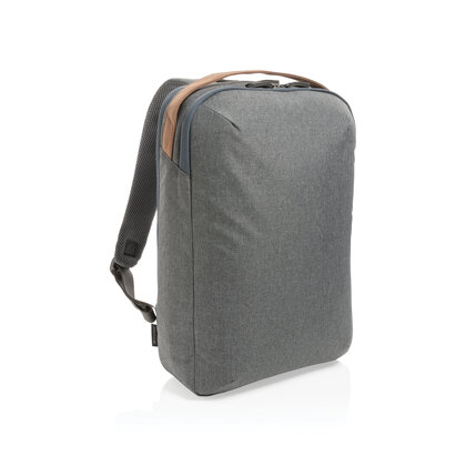 Impact AWARE&trade; 300D two tone deluxe 15.6" laptop backpack