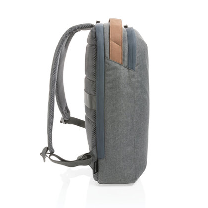 Impact AWARE&trade; 300D two tone deluxe 15.6" laptop backpack