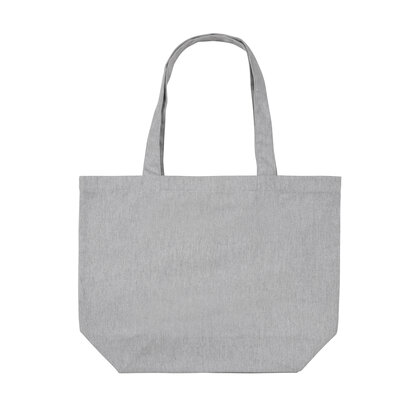 Impact Aware&trade; 240 gsm rcanvas shopper w/pocket undyed
