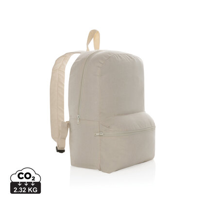 Impact Aware&trade; 285 gsm rcanvas backpack undyed
