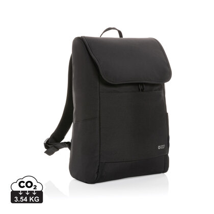Swiss Peak Fern AWARE&trade; RPET all over zipper 15.6" backpack