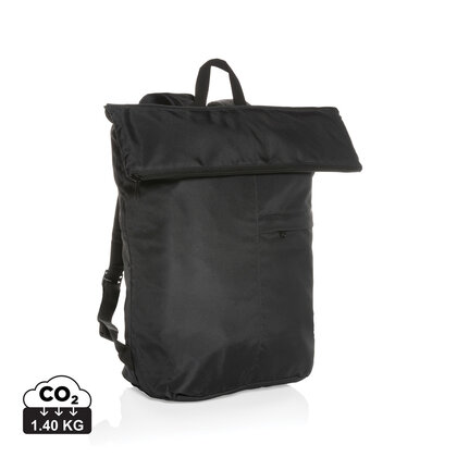 Dillon AWARE&trade; RPET lightweight foldable backpack