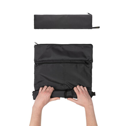 Dillon AWARE&trade; RPET lightweight foldable backpack