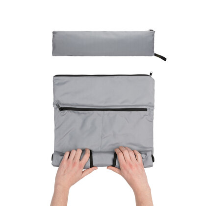 Dillon AWARE&trade; RPET lightweight foldable backpack