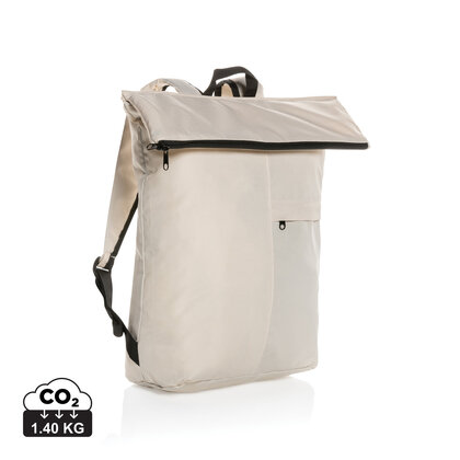 Dillon AWARE&trade; RPET lightweight foldable backpack