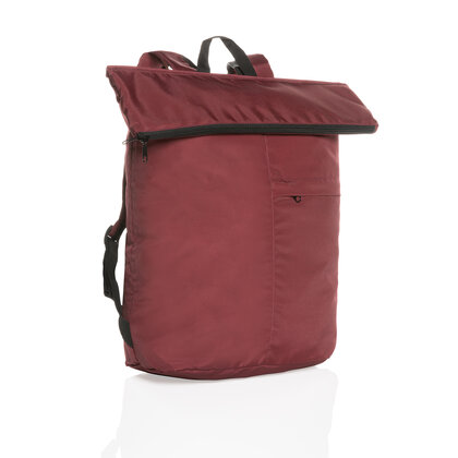 Dillon AWARE&trade; RPET lightweight foldable backpack